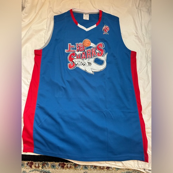 Shanghai Sharks Jersey - Picture 1 of 3
